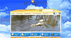 Desktop Screenshot of cityofhumboldt.org